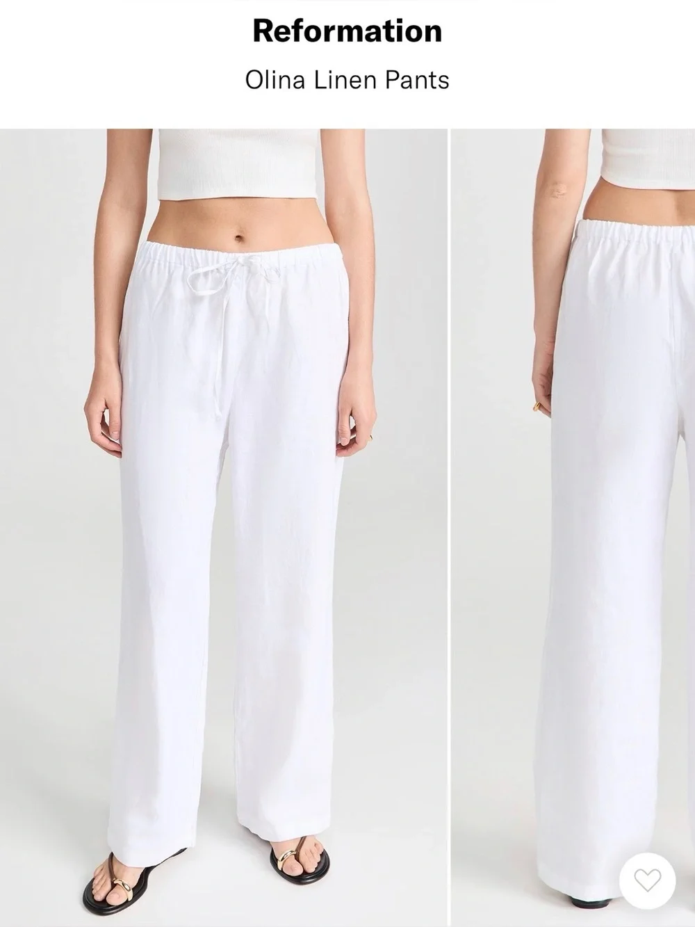 Reformation Olina Pant